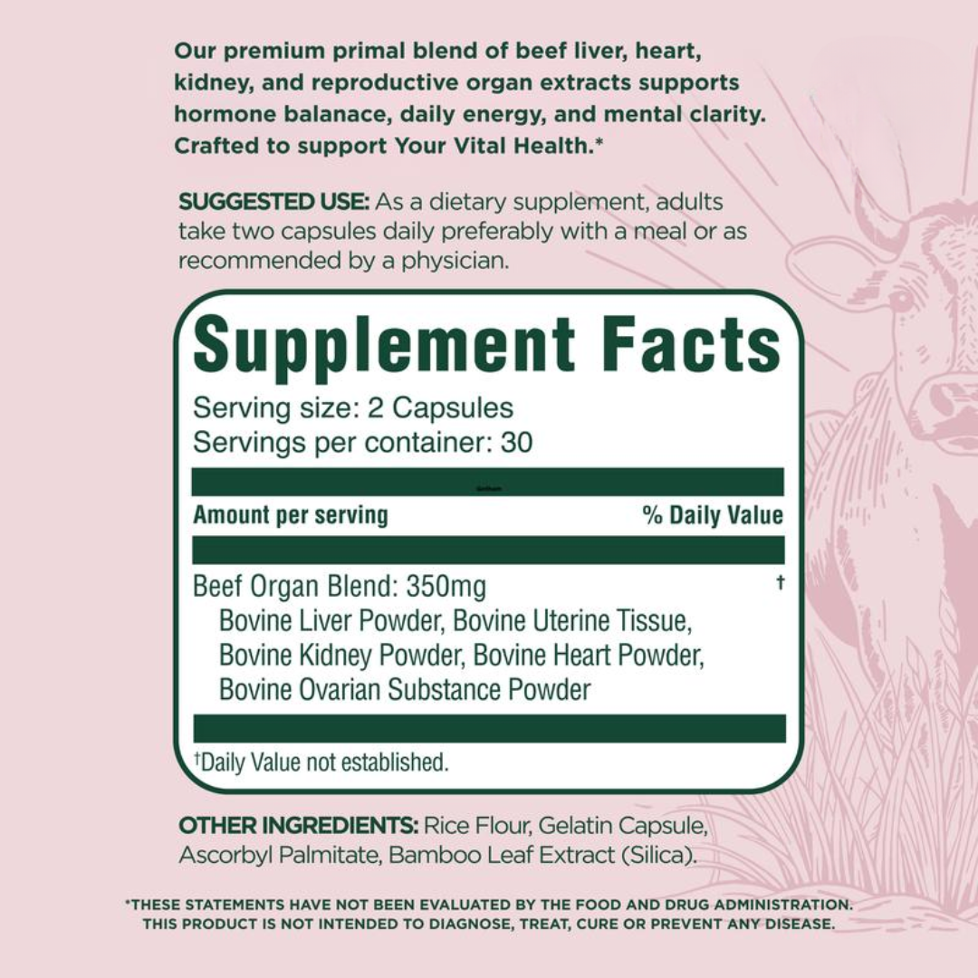 Nutralady’s Primal Balance Capsules